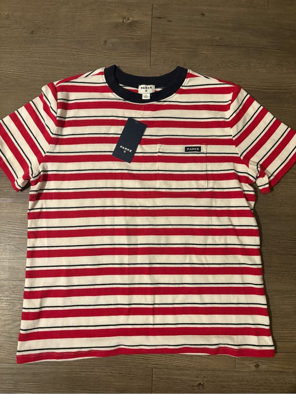 Parke x Target Red/Navy Striped